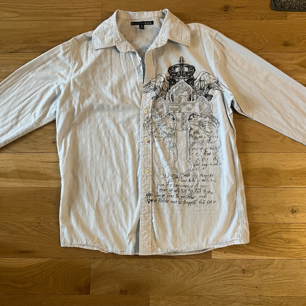 Grunge/y2k button up